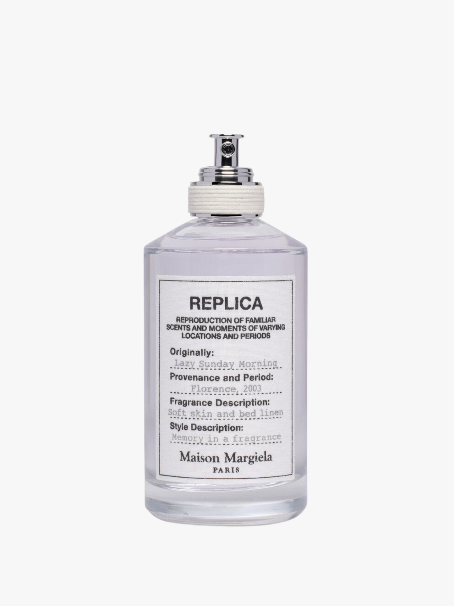 Eau de toilette Replica Lazy Sunday Morning MAISON MARGIELA