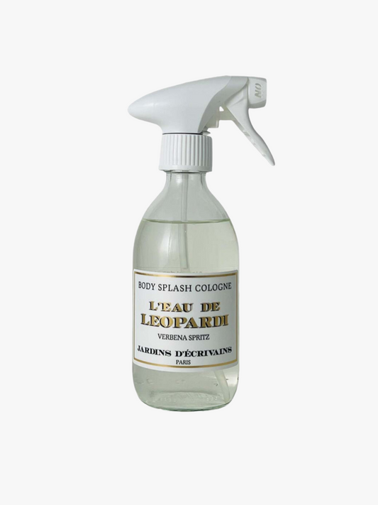 Splash colognes "L'eau de Leopardi" JARDINS D'ÉCRIVAINS
