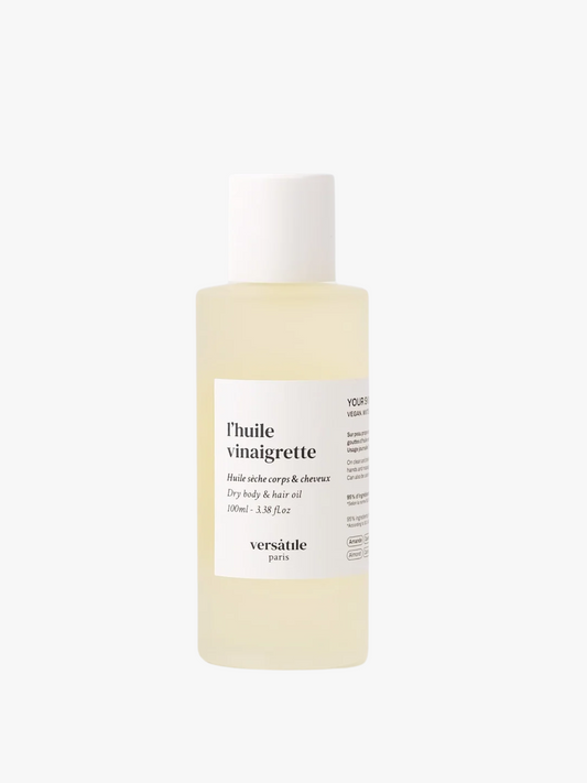Huile sèche corps, visage et cheveux Huile vinaigrette VERSATILE